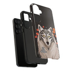 Art Deco Wolf, Cell Phone Case - Apple, Samsung, Google Pixel