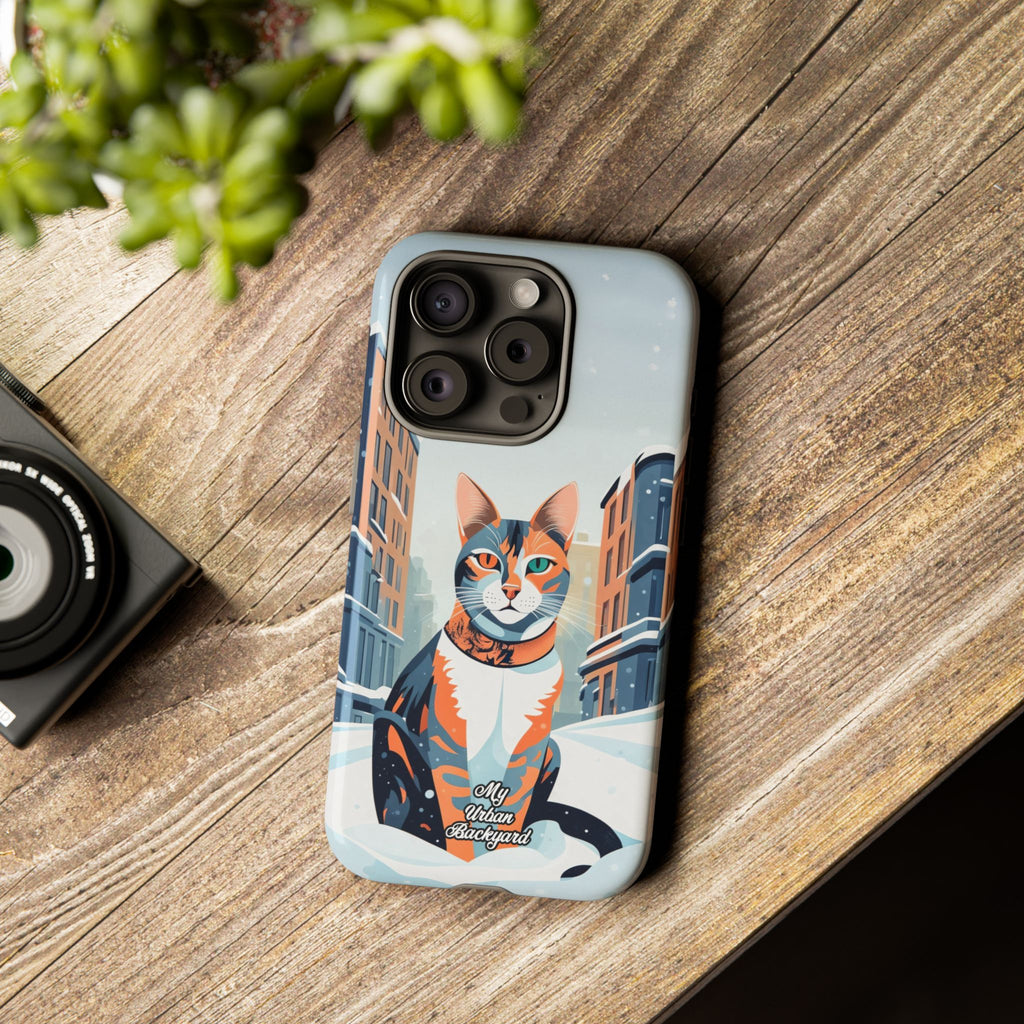 Claws Pawson in the Snow, Cell Phone Case - Apple, Samsung, Google Pixel