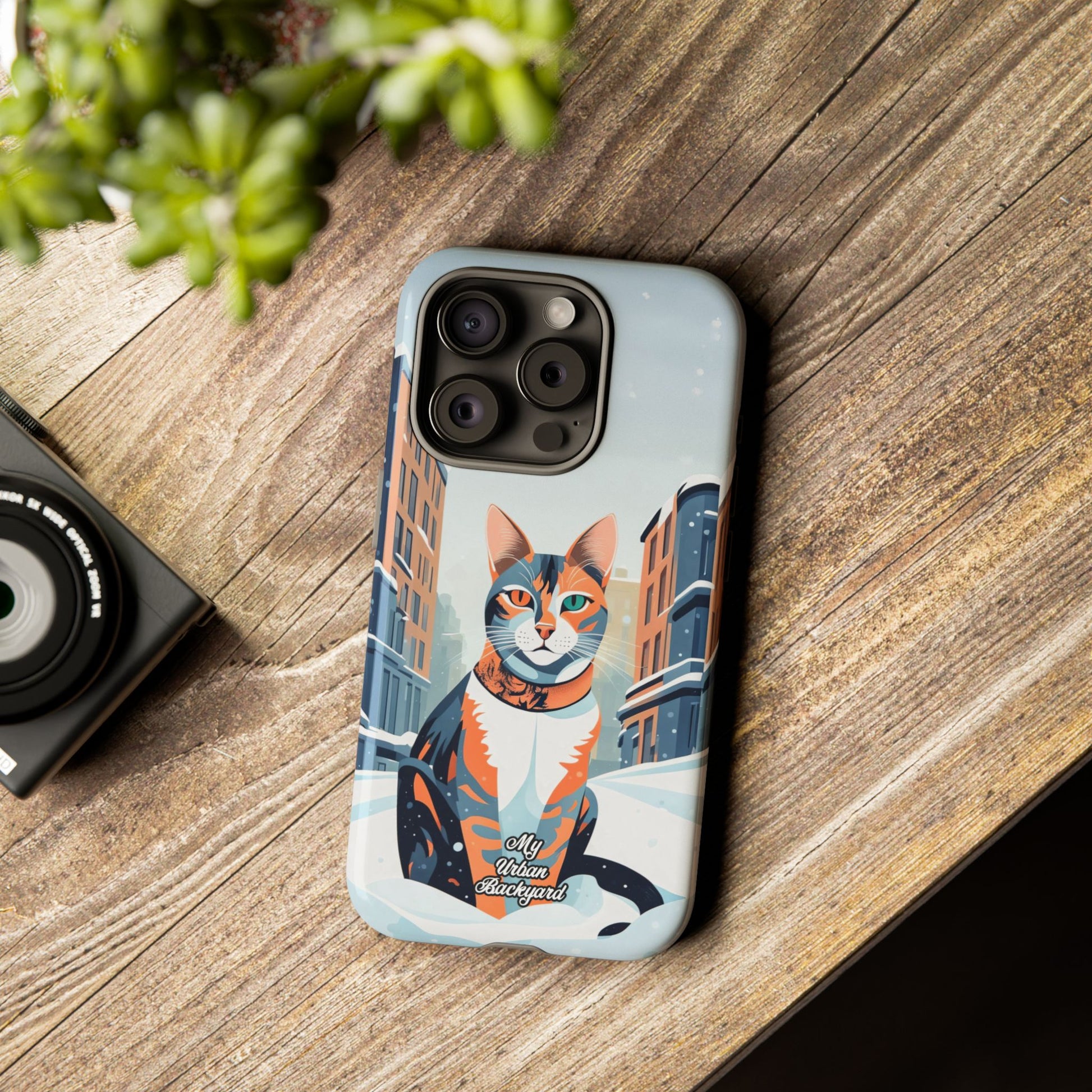 Claws Pawson in the Snow, Cell Phone Case - Apple, Samsung, Google Pixel