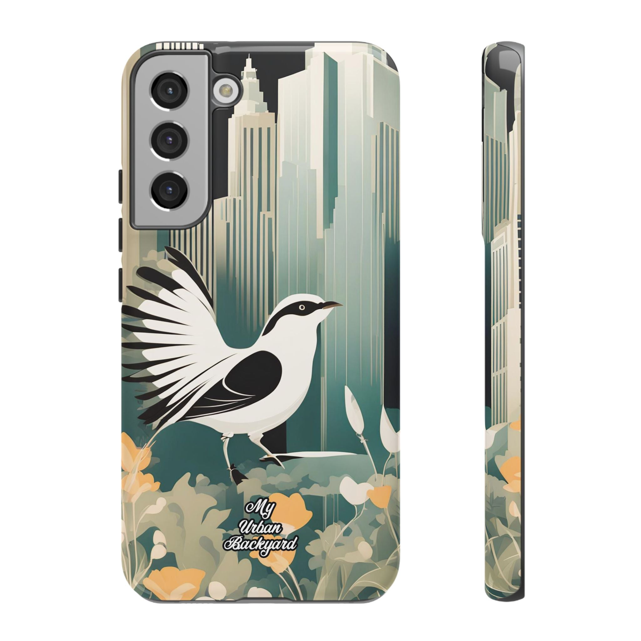 City Bird, Cell Phone Case - Apple iPhone, Samsung Galaxy, Google Pixel