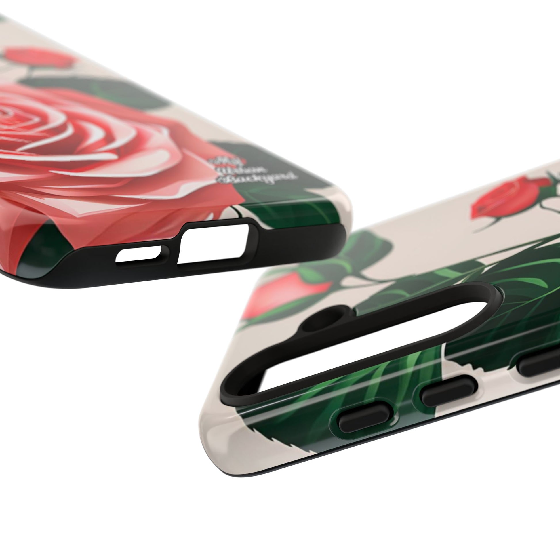 Pink Rose Flowers, Cell Phone Case - Apple, Samsung, Google Pixel