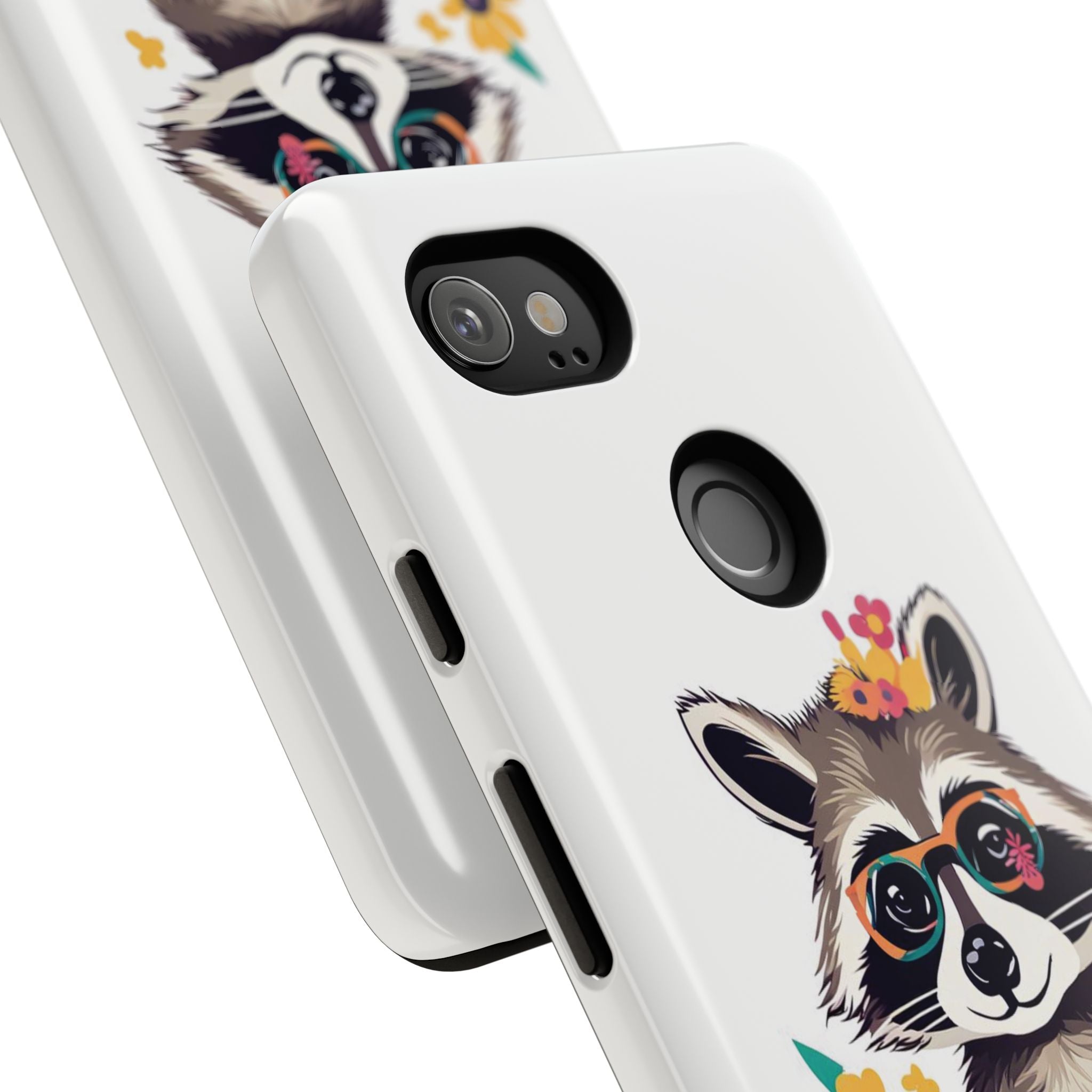 Raccoon with Glasses, Cell Phone Case - Apple, Samsung or Google Pixel