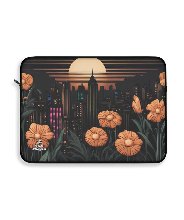 Urban Sunset, Laptop Carrying Case, Top Loading Sleeve for School or Work