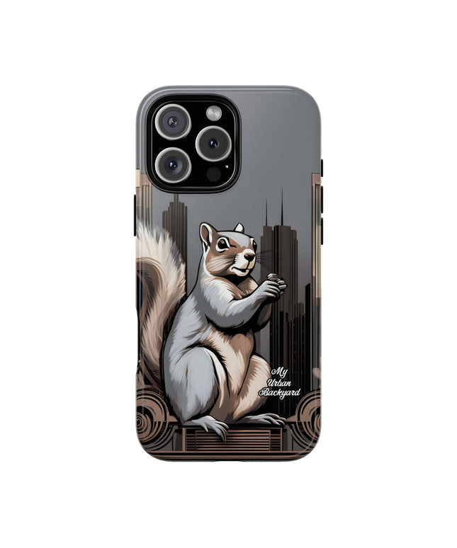Urban Gray Squirrel, Cell Phone Case - Apple, Samsung, or Google Pixel