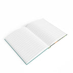 Hardcover Writing Journal with 128 ruled line pages - Wildflowers
