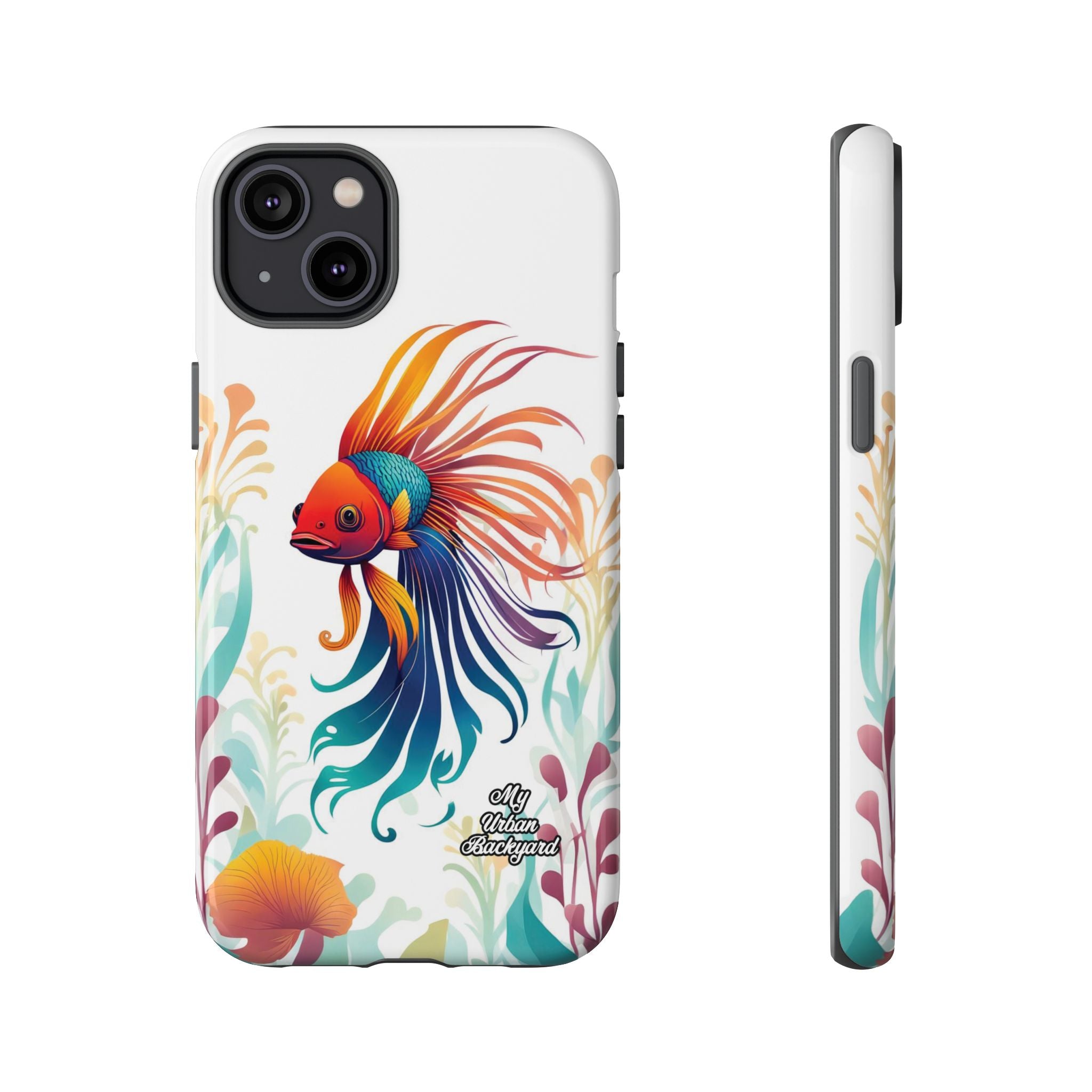 Colorful Betta Fish, Cell Phone Case - Apple, Samsung or Google Pixel