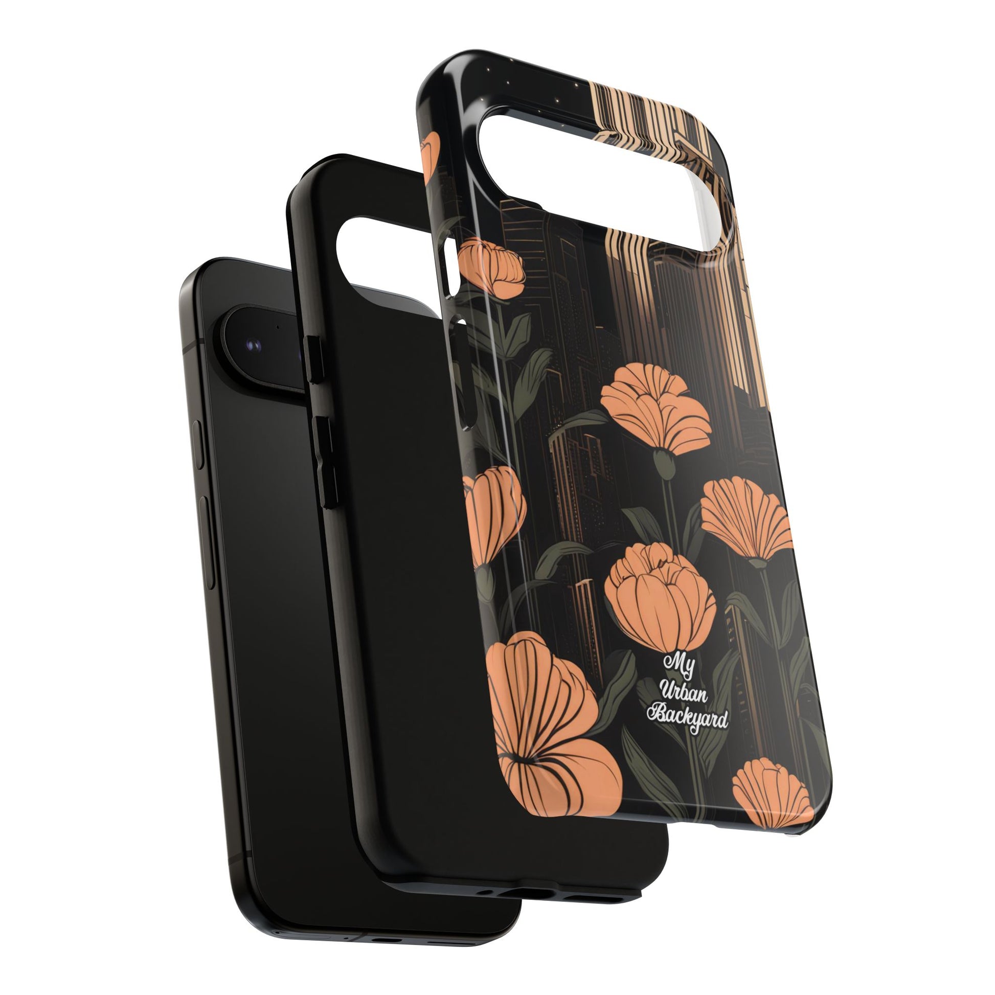 Urban Evening with Flowers, Cell Phone Case - Apple iPhone, Samsung Galaxy, Google Pixel