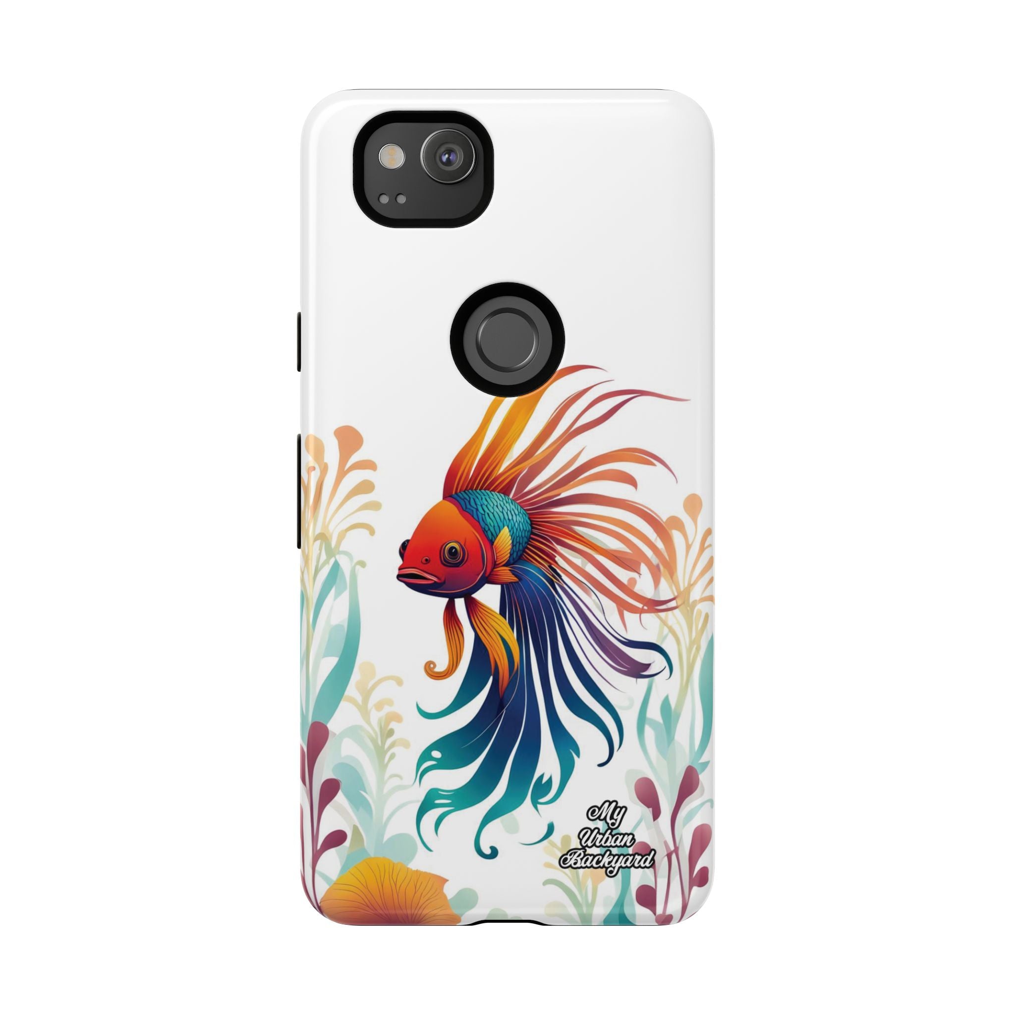 Colorful Betta Fish, Cell Phone Case - Apple, Samsung or Google Pixel