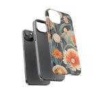 Orange and White Flowers, Cell Phone Case - Apple, Samsung, Google Pixel