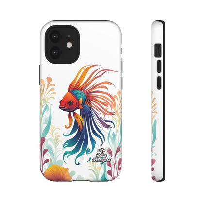 Colorful Betta Fish, Cell Phone Case - Apple, Samsung or Google Pixel