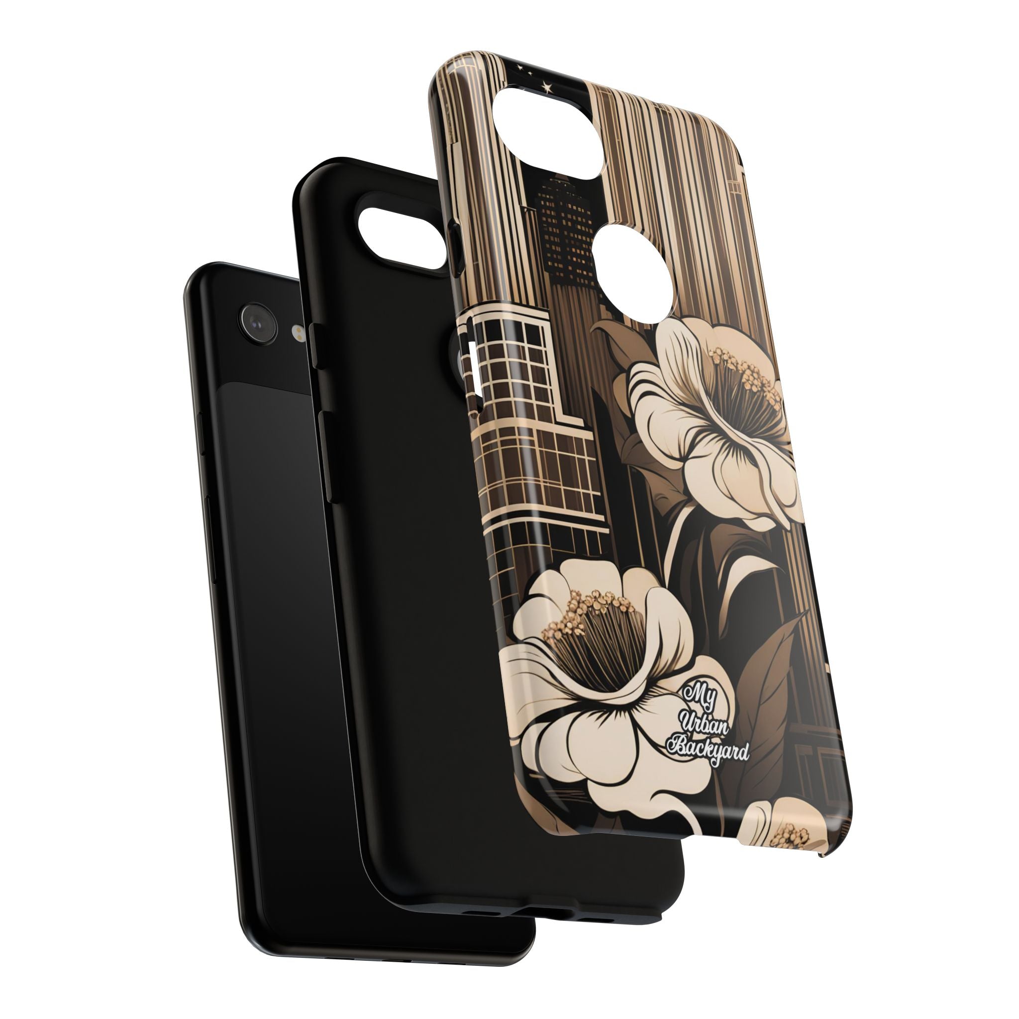 City Flowers, Cell Phone Case - Apple, Samsung, Google Pixel