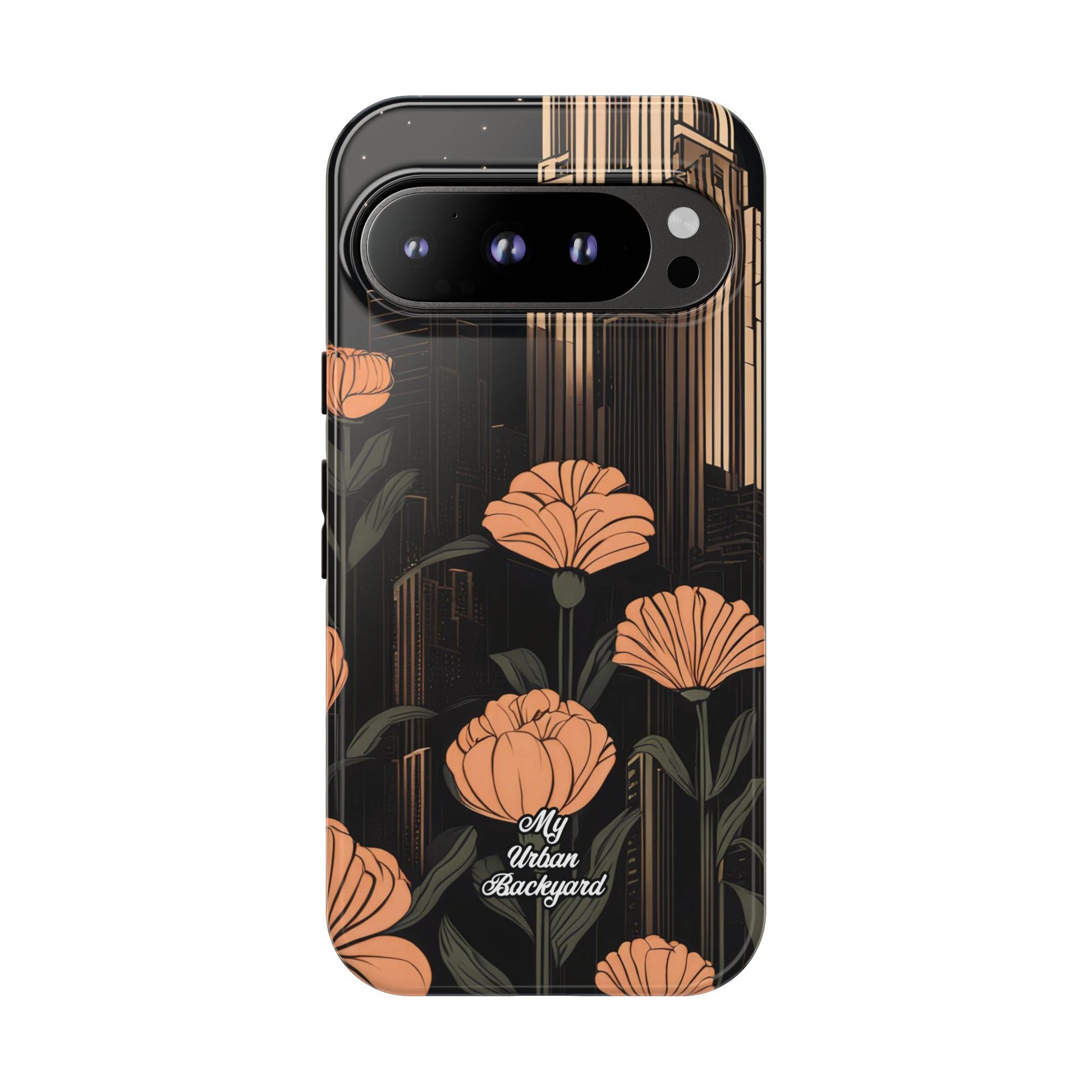 Urban Evening with Flowers, Cell Phone Case - Apple iPhone, Samsung Galaxy, Google Pixel