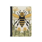 Bee with Flowers Passport Cover