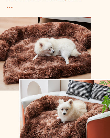 Extended Mat Nest, Comfortable Pet Cushion For Sofa or Floors, Dogs/Cats, 43.3"