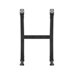 Art Deco Wolf, Cozy Outdoor Picnic Blanket, Water-Resistant Bottom, 51" × 61"