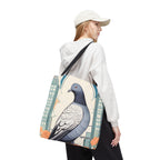 City Pigeon, Bird Tote Bag with Cotton Handles For Everyday Use, 3 Sizes