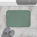 Green Memory Foam Bath Mat — Soft Absorbent Bathroom Rug, 2 sizes