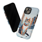 Claws Pawson in the Snow, Cell Phone Case - Apple, Samsung, Google Pixel