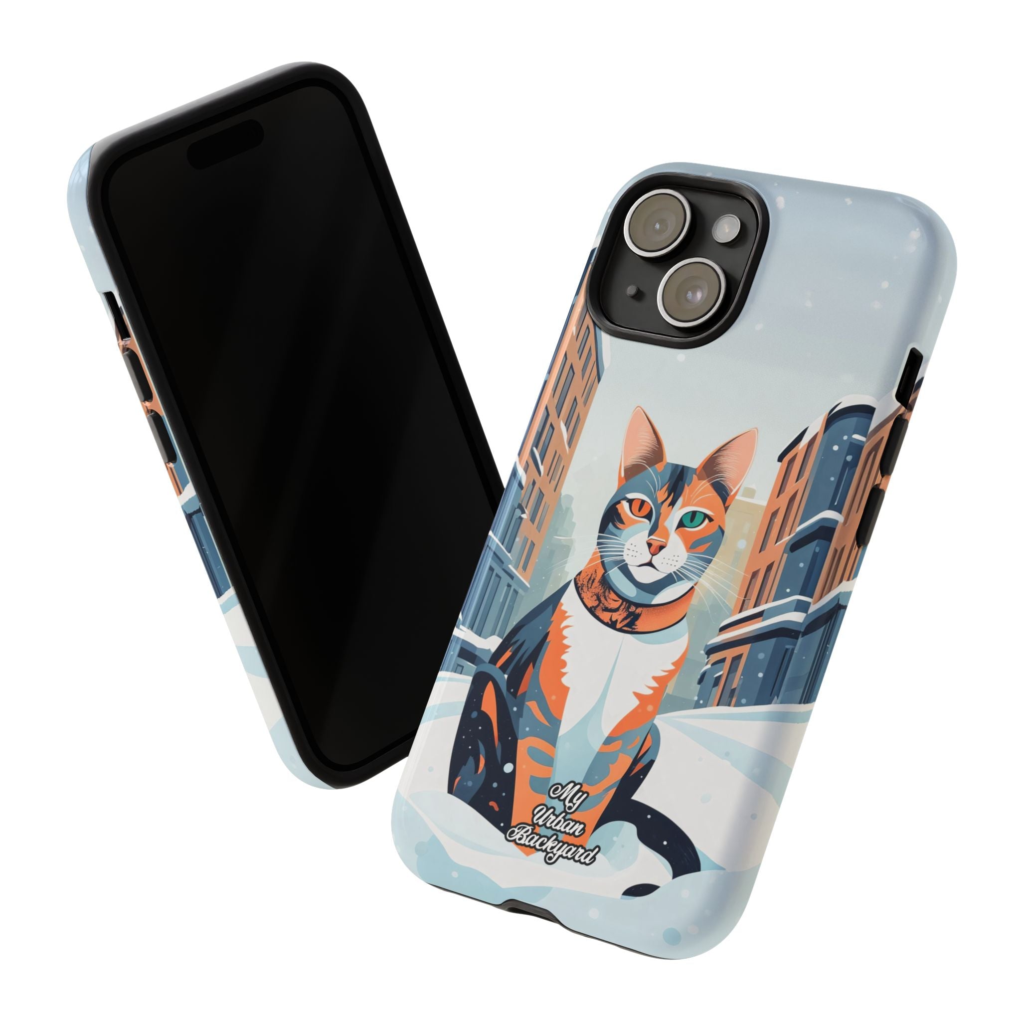 Claws Pawson in the Snow, Cell Phone Case - Apple, Samsung, Google Pixel