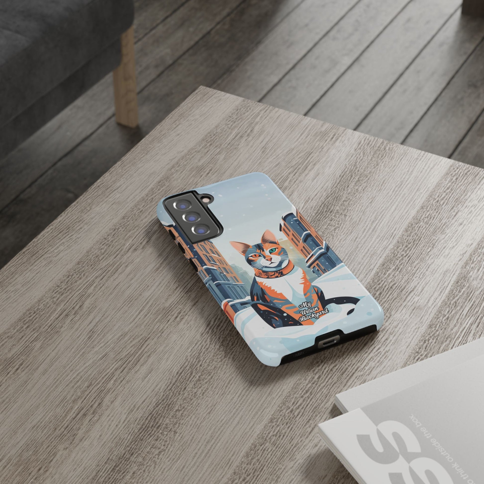 Claws Pawson in the Snow, Cell Phone Case - Apple, Samsung, Google Pixel
