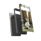 White Rabbit on a City Street, Cell Phone Case - Apple, Samsung, Google Pixel
