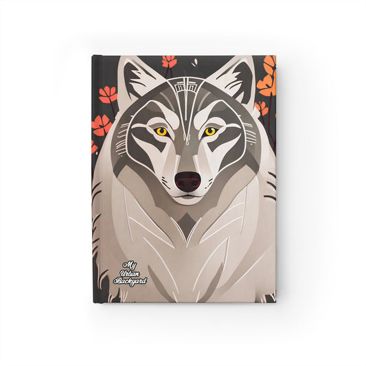 Art Deco Wolf, Hardcover Notebook Journal - Write in Style