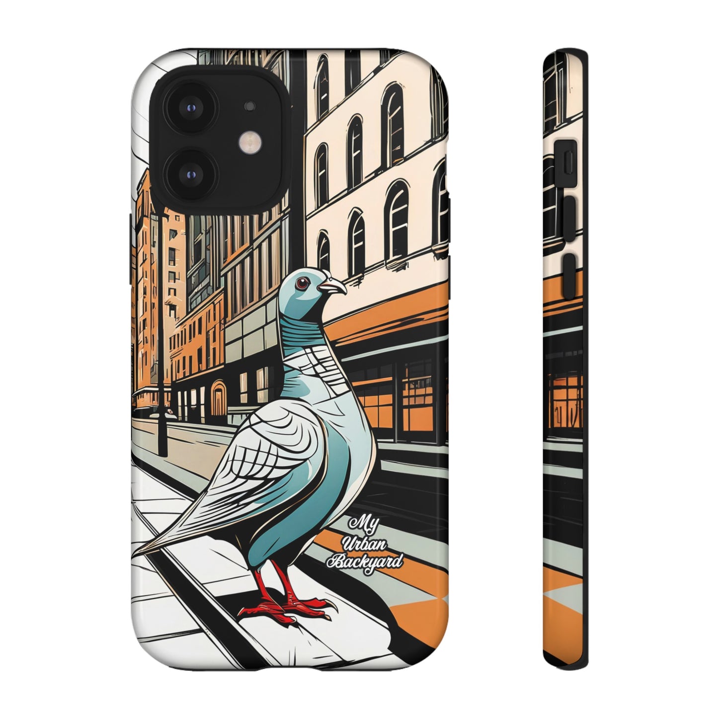 Pigeon on a City Street, Cell Phone Case - Apple, Samsung, or Google Pixel