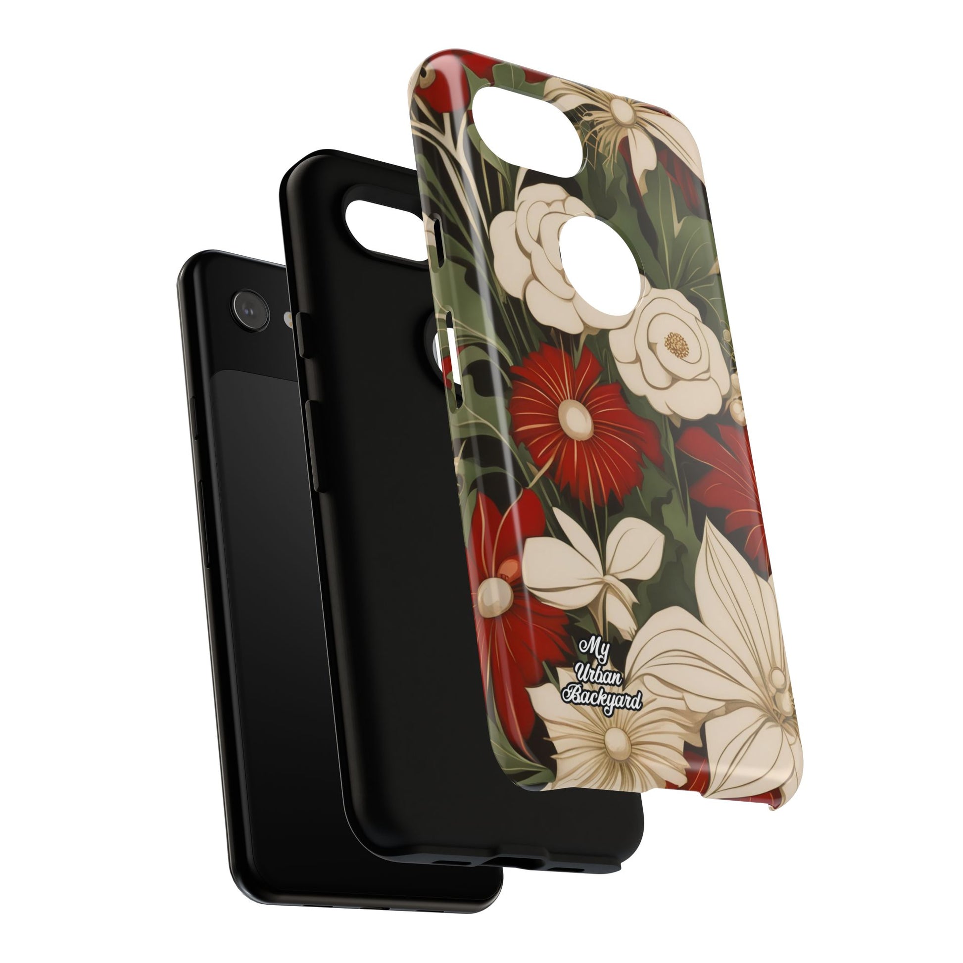 Holiday Flowers, Cell Phone Case - Apple, Samsung, Google Pixel