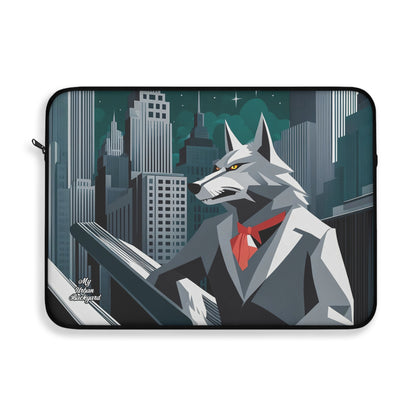 Cinderhowl, Wolf Laptop Carrying Case, Top Loading Sleeve for School or Work