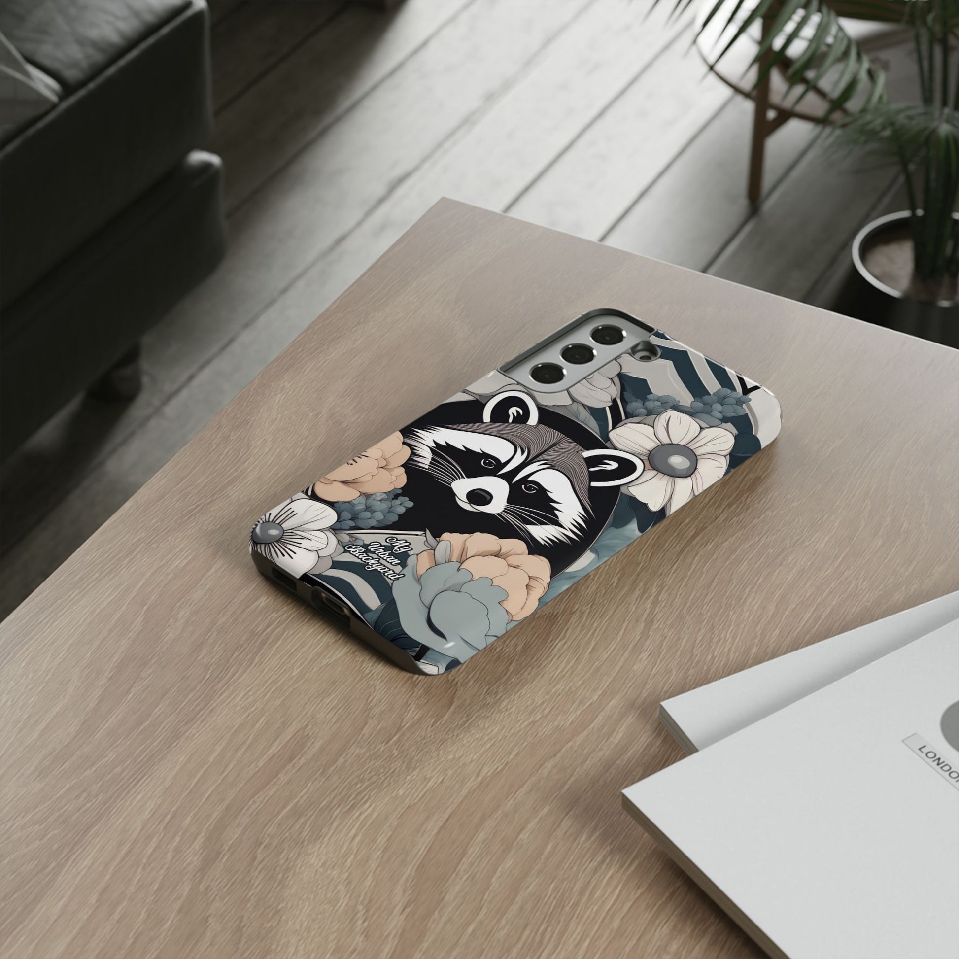 Rocco Pawsley, Raccoon Cell Phone Case - Apple, Samsung, Google Pixel