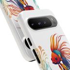 Colorful Betta Fish, Cell Phone Case - Apple, Samsung or Google Pixel