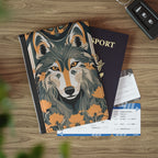 Art Deco Wolf Passport Cover