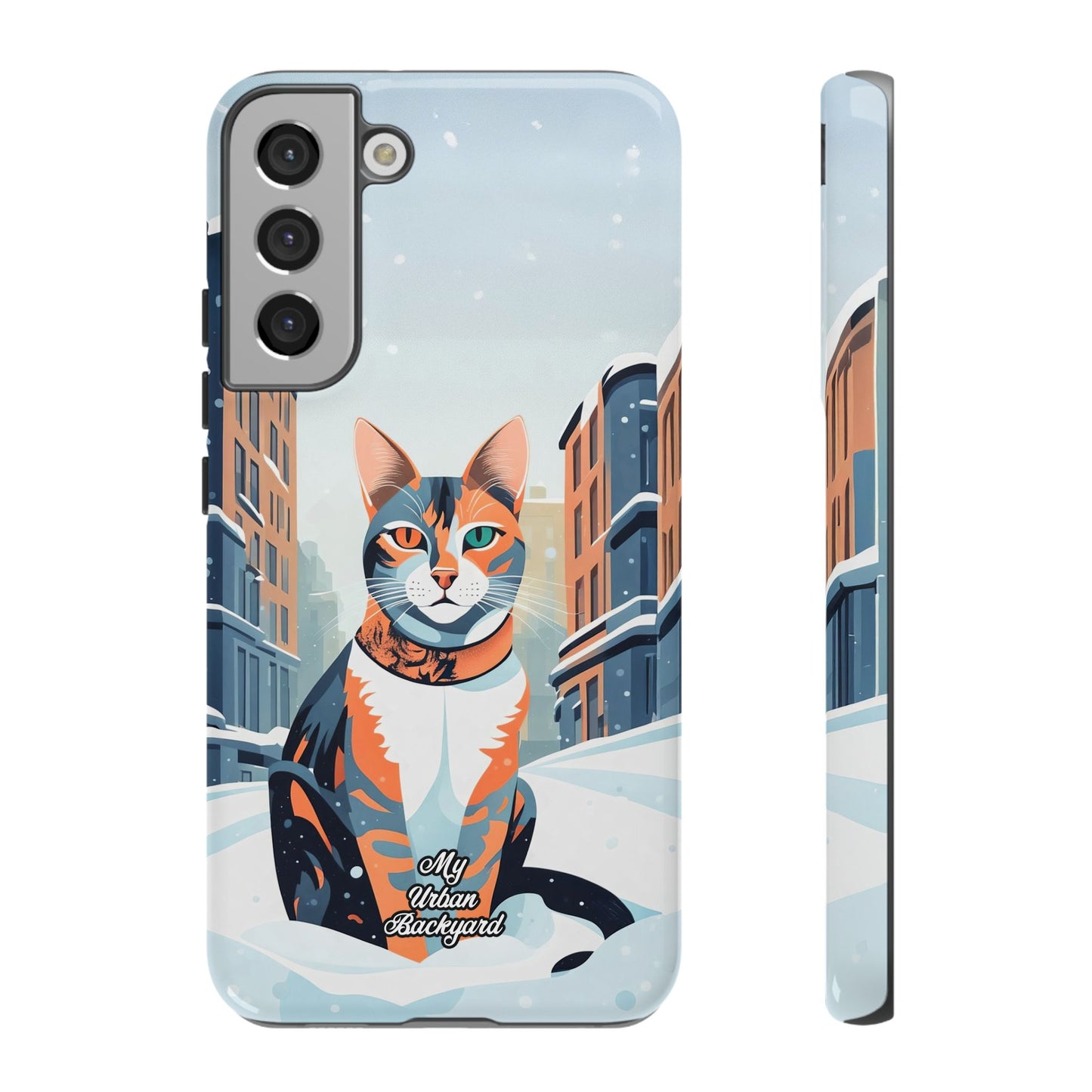 Claws Pawson in the Snow, Cell Phone Case - Apple, Samsung, or Google Pixel