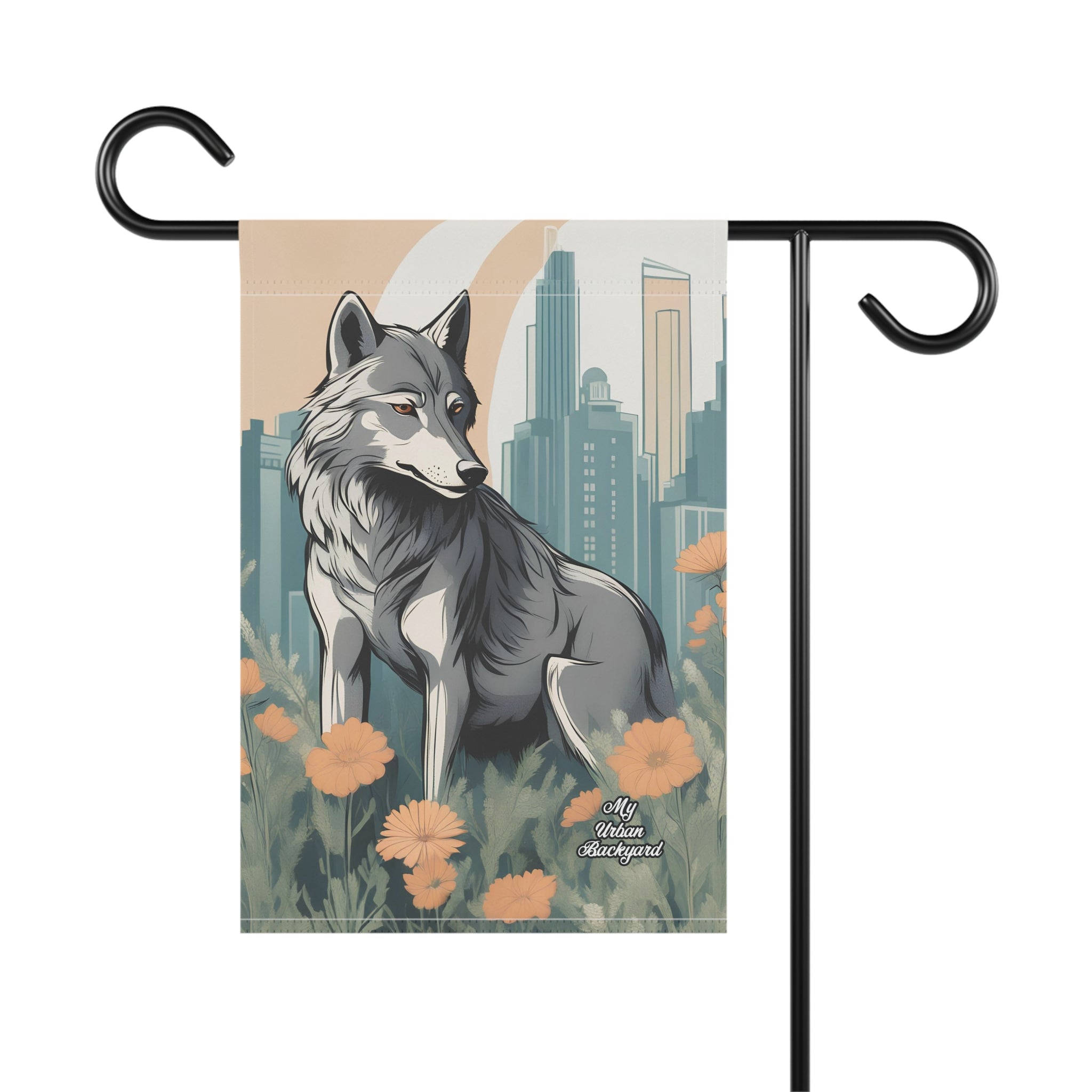 Urban Wolf, Garden Flag