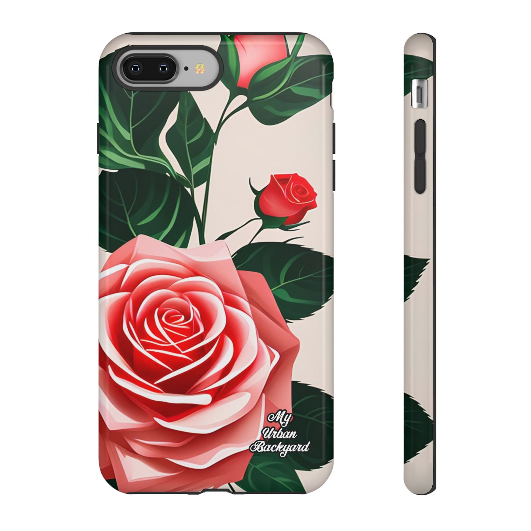 Pink Rose Flowers, Cell Phone Case - Apple, Samsung, Google Pixel