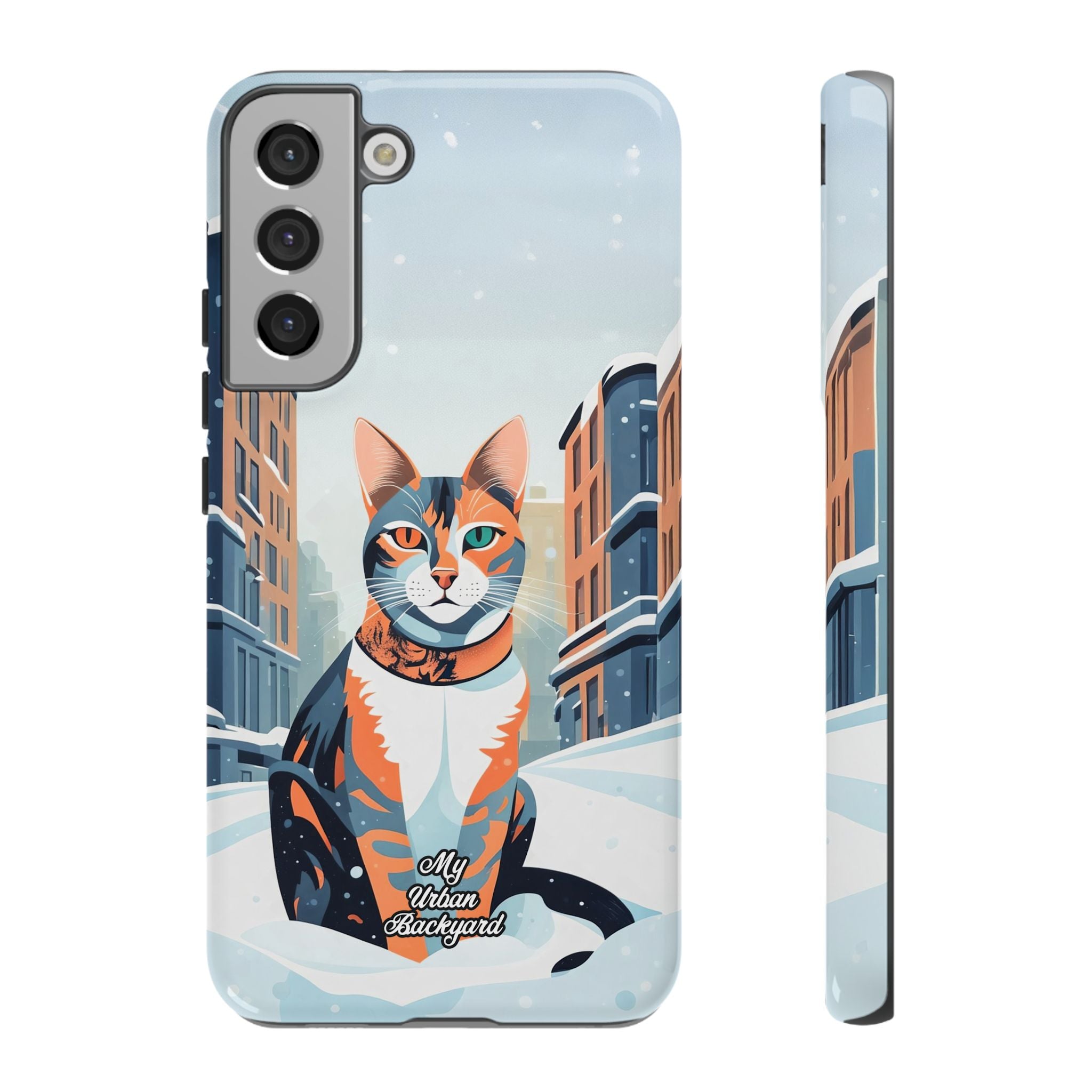 Claws Pawson in the Snow, Cell Phone Case - Apple, Samsung, Google Pixel