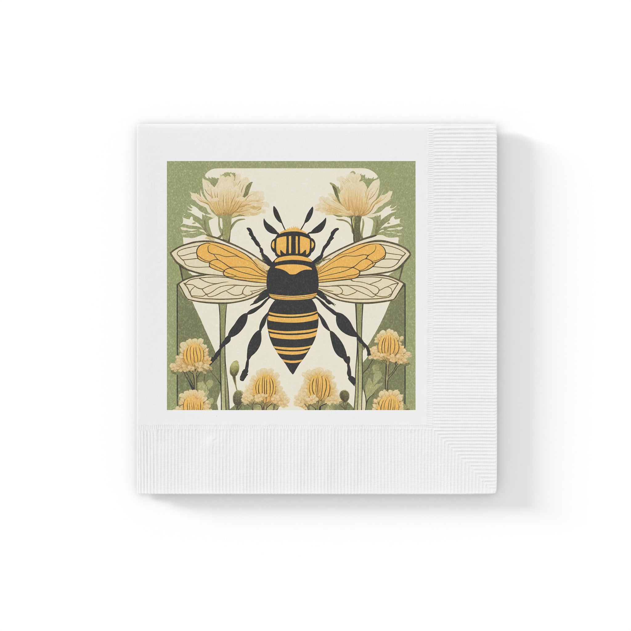 Bee with Flowers Napkins