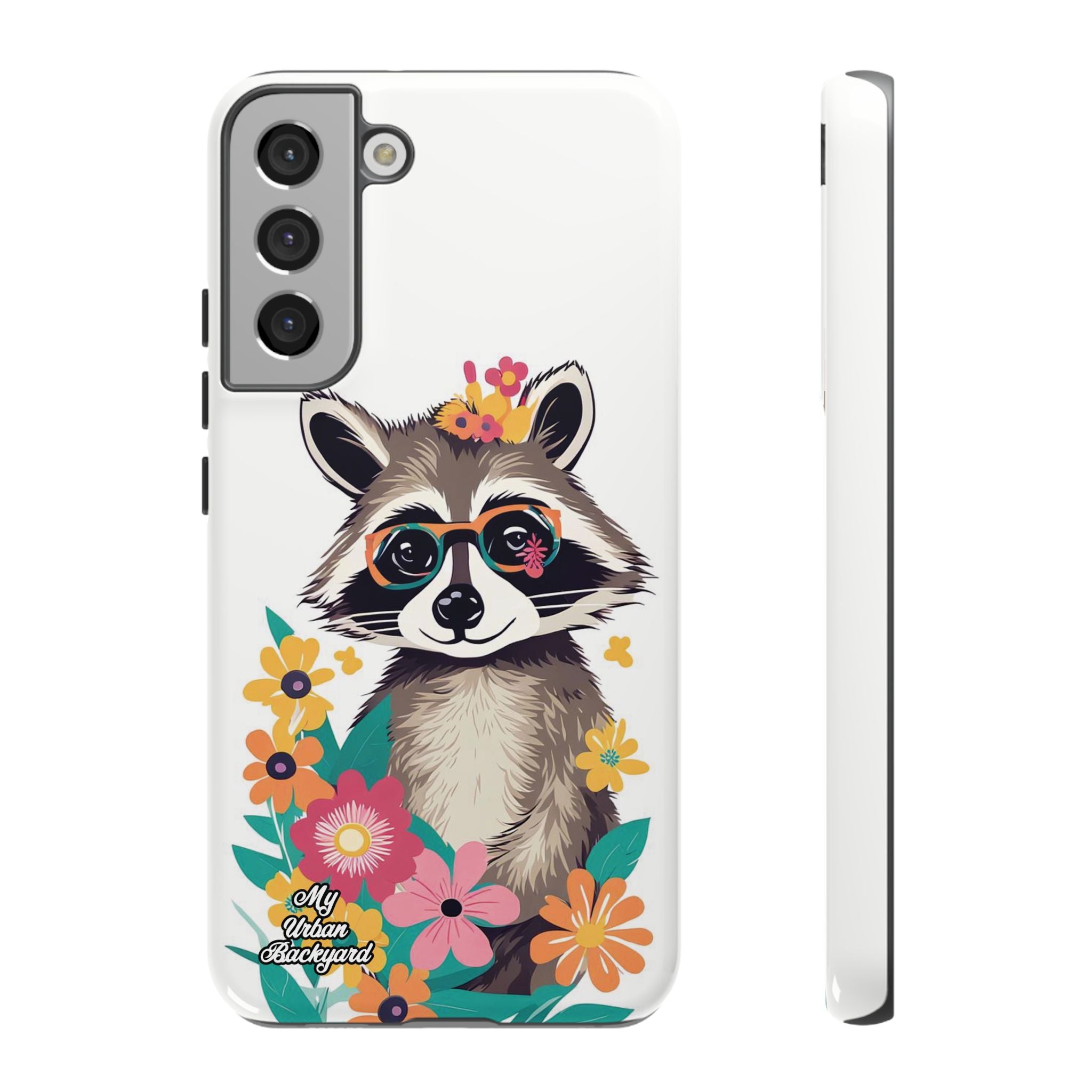 Raccoon with Glasses, Cell Phone Case - Apple, Samsung or Google Pixel