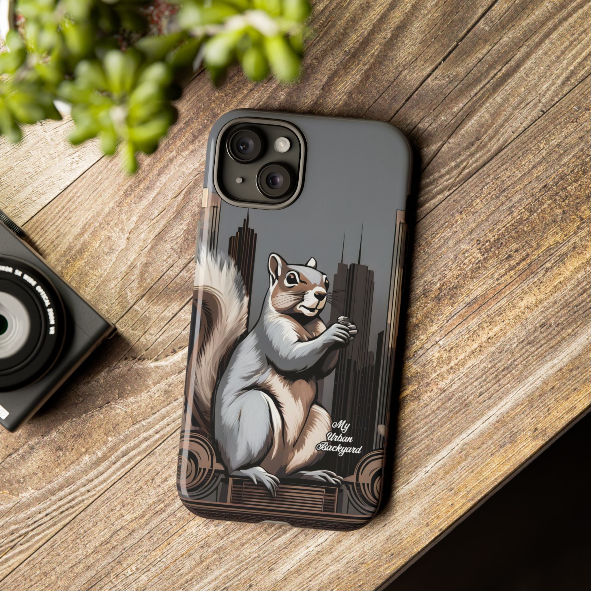 Urban Gray Squirrel, Cell Phone Case - Apple, Samsung, Google Pixel