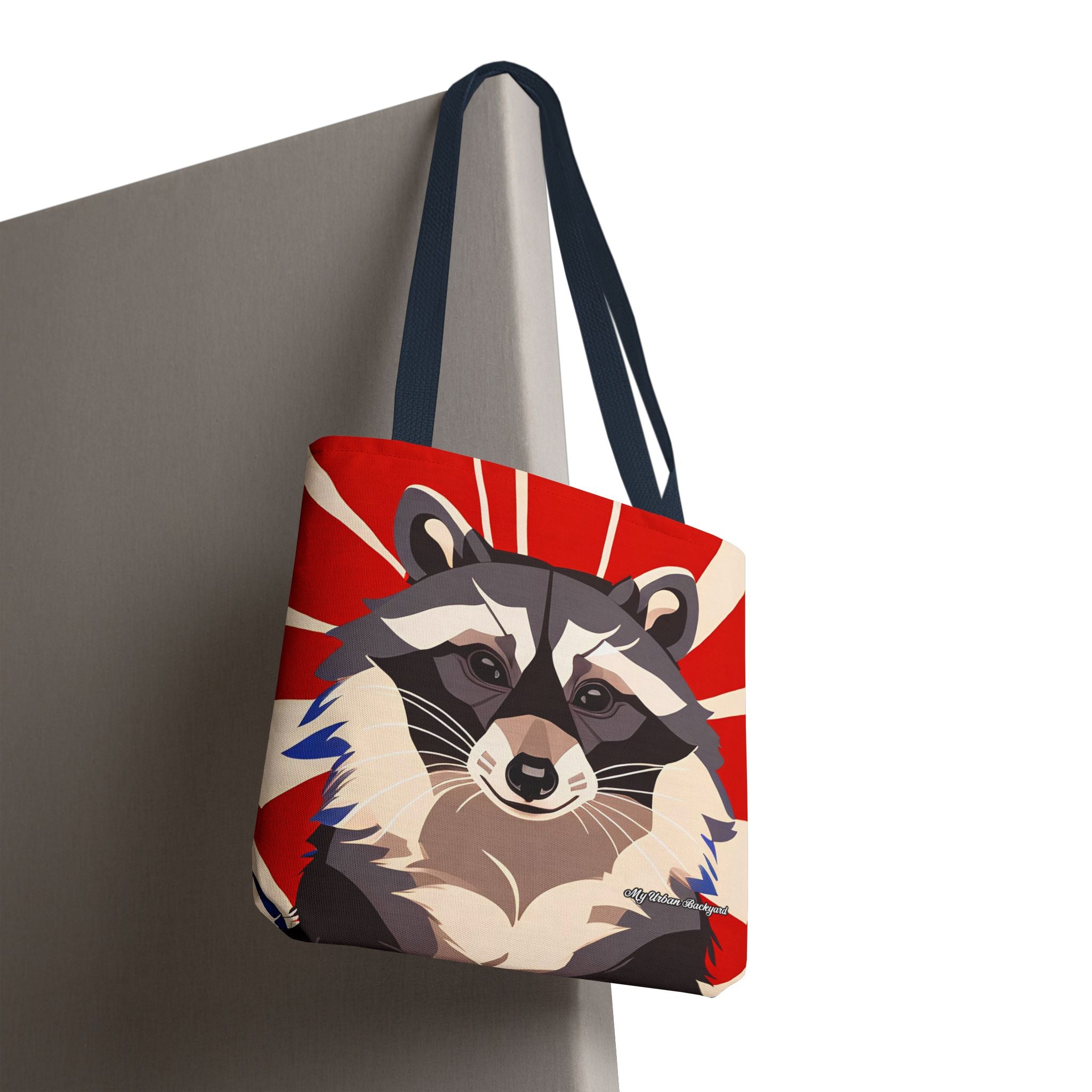Ziggy Starspaws, Raccoon Tote Bag with Cotton Handles For Everyday Use, 3 Sizes