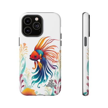 Colorful Betta Fish, Cell Phone Case - Apple, Samsung or Google Pixel