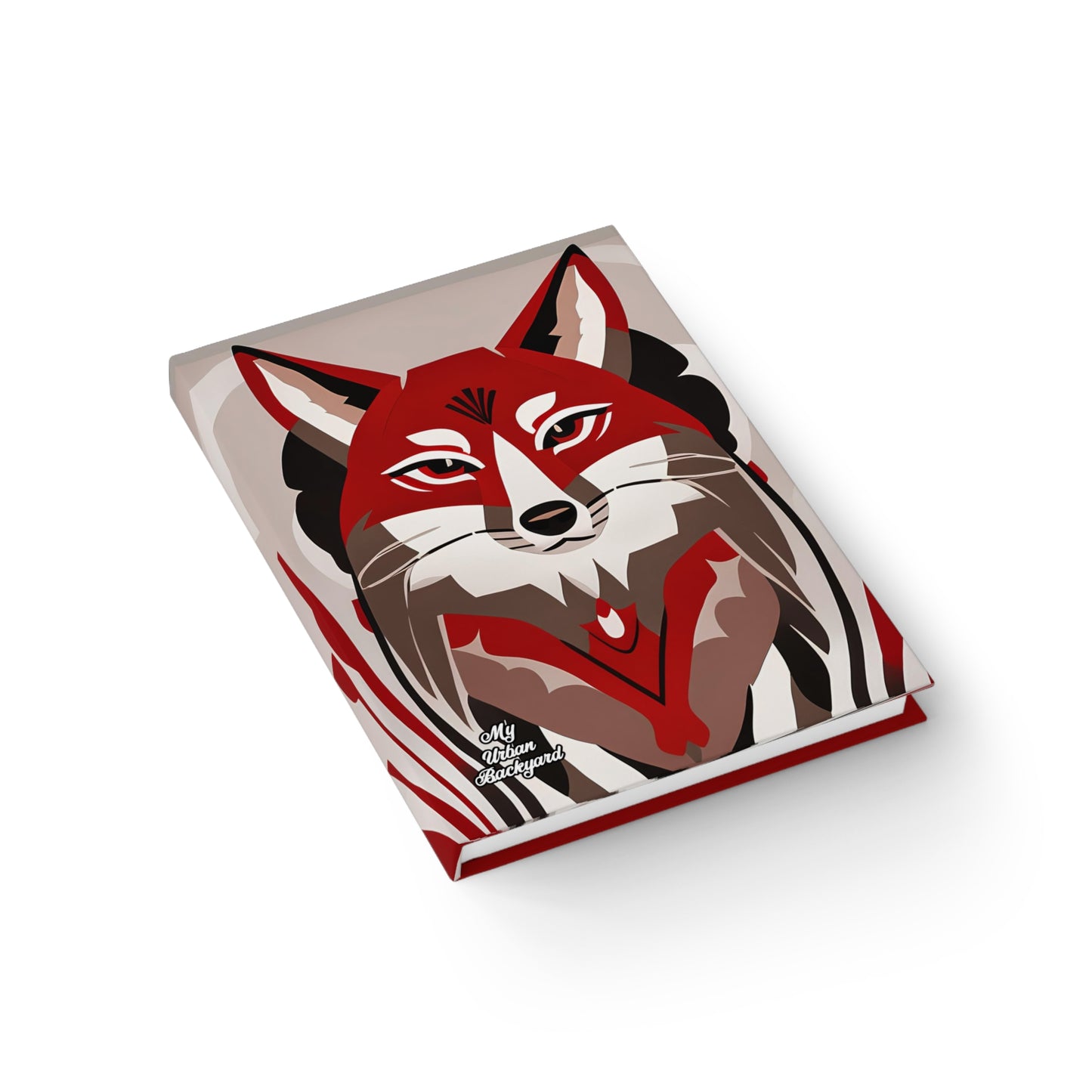 Red Coyote, Hardcover Notebook Journal - Write in Style