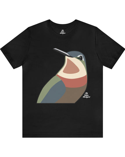 Hummingbird Duko, Soft 100% Jersey Cotton T-Shirt, Unisex, Short Sleeve, Retail Fit