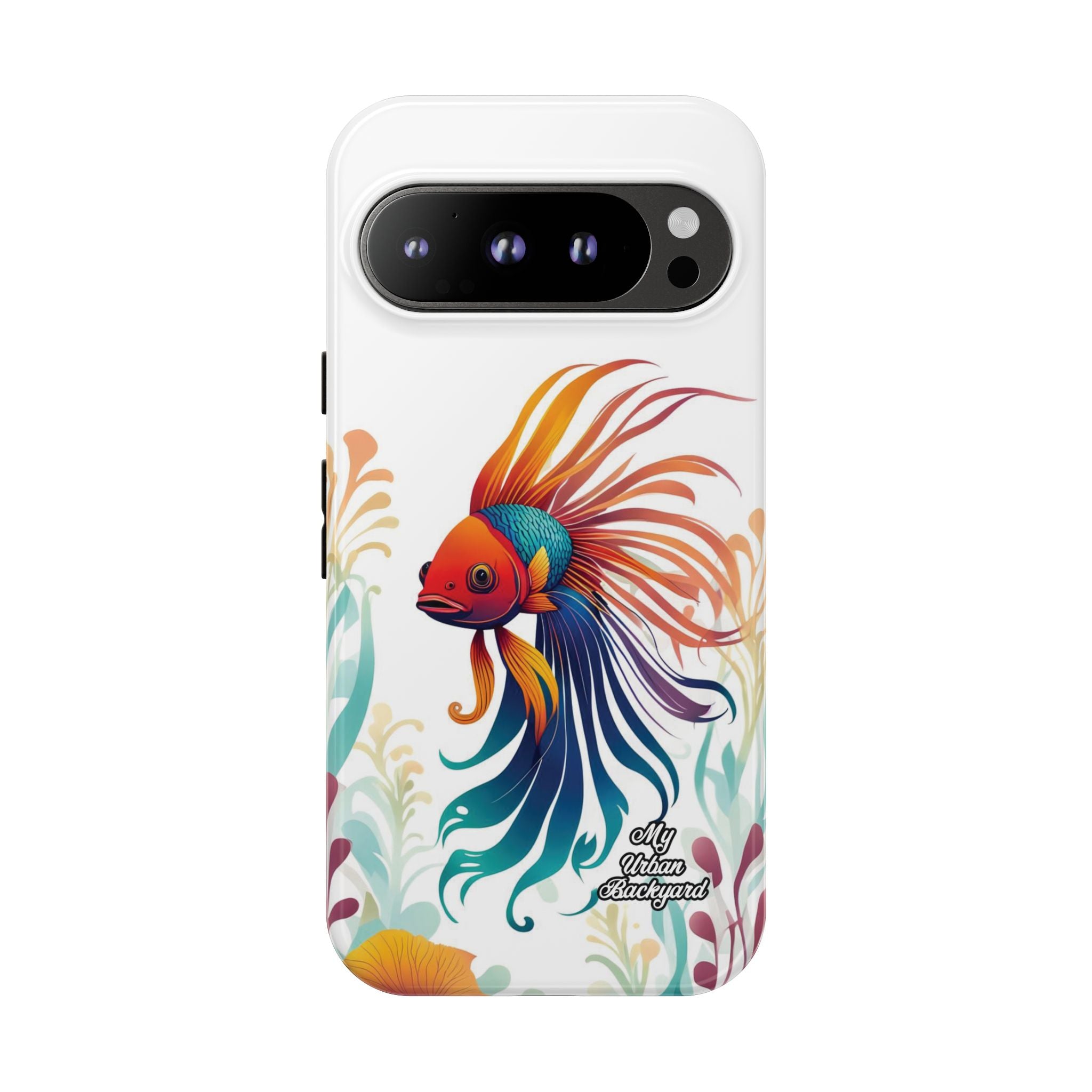 Colorful Betta Fish, Cell Phone Case - Apple, Samsung or Google Pixel