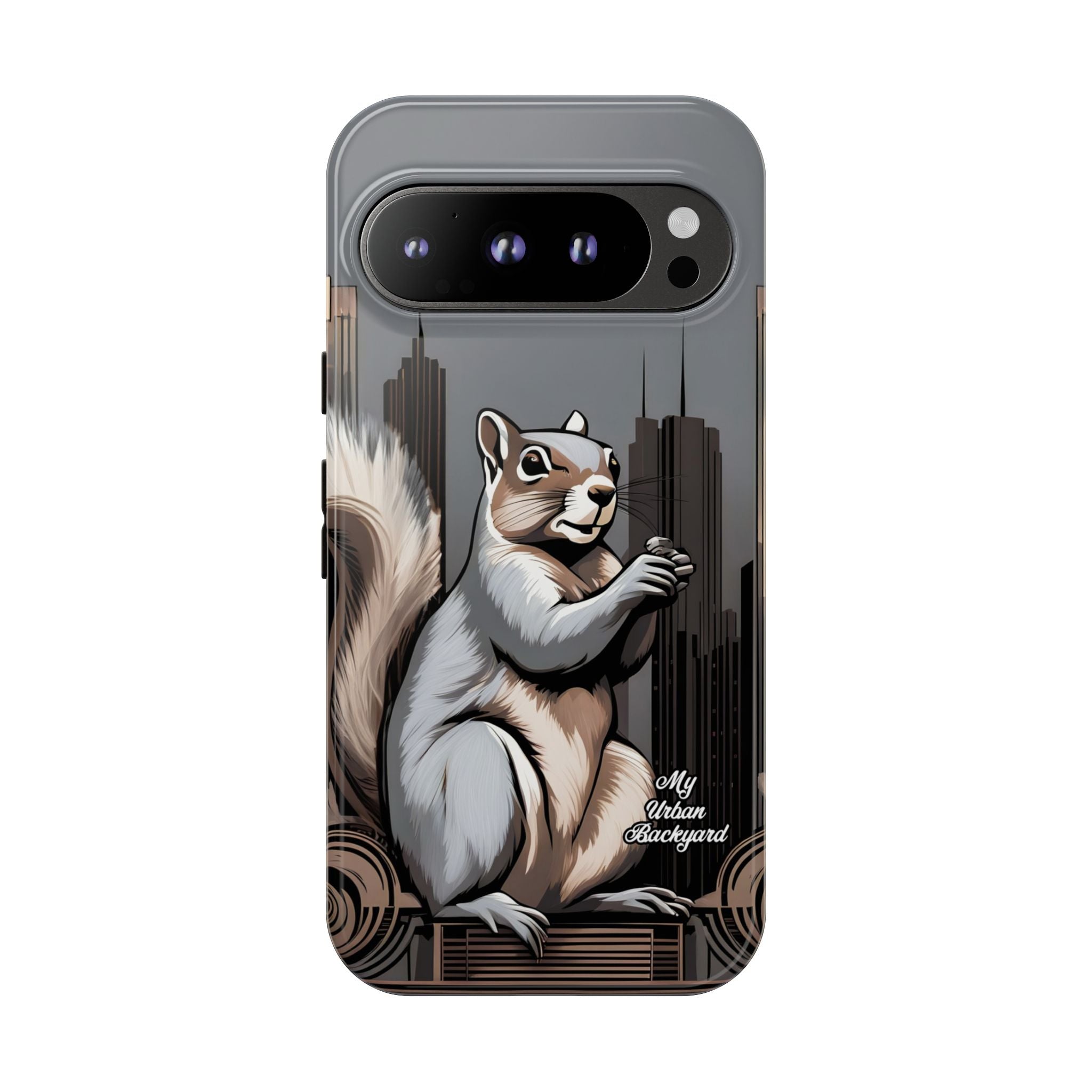 Urban Gray Squirrel, Cell Phone Case - Apple, Samsung, Google Pixel
