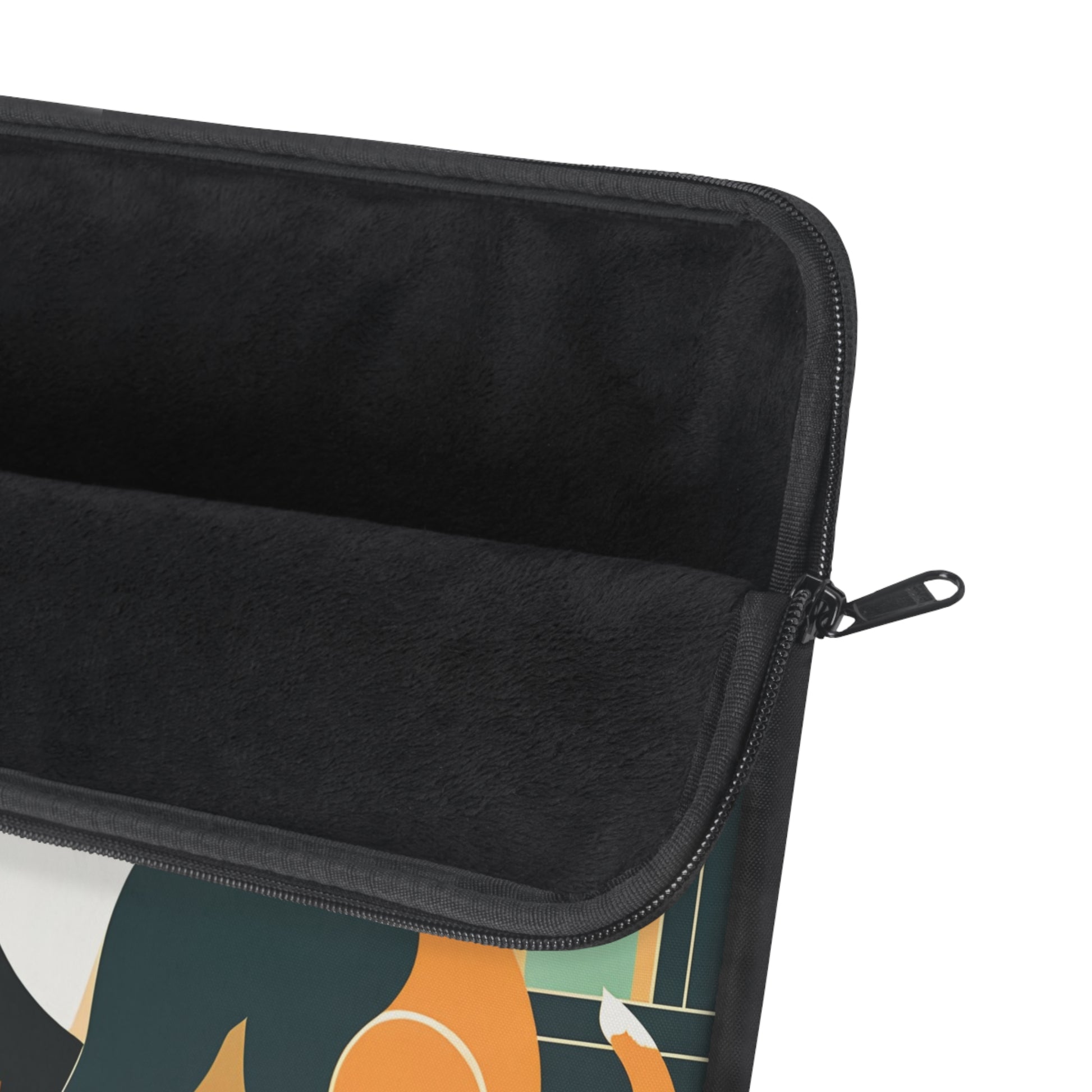 Two Kitties, Soft Laptop Sleeve, Pet Lover Gift, Stylish Tech Accessory, Colorful Cat Art, Cat Themed Laptop Case, Gift for Cat Moms, 3 Sizes