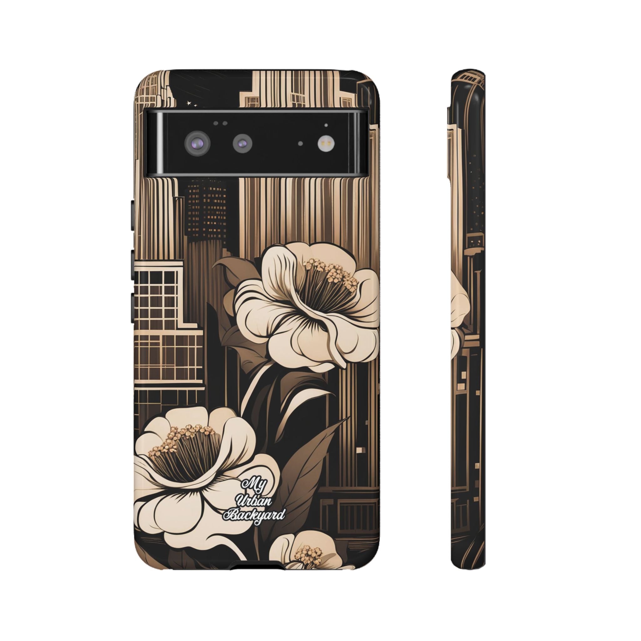 City Flowers, Cell Phone Case - Apple, Samsung, Google Pixel