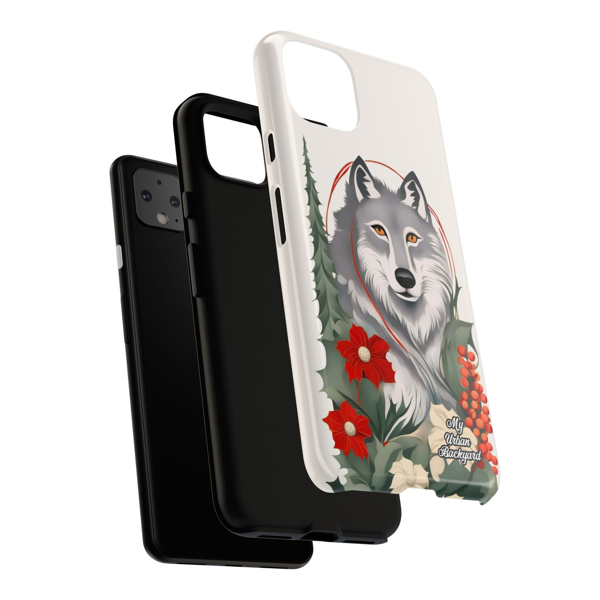 Winter Wolf, Cell Phone Case - Apple, Samsung, Google Pixel