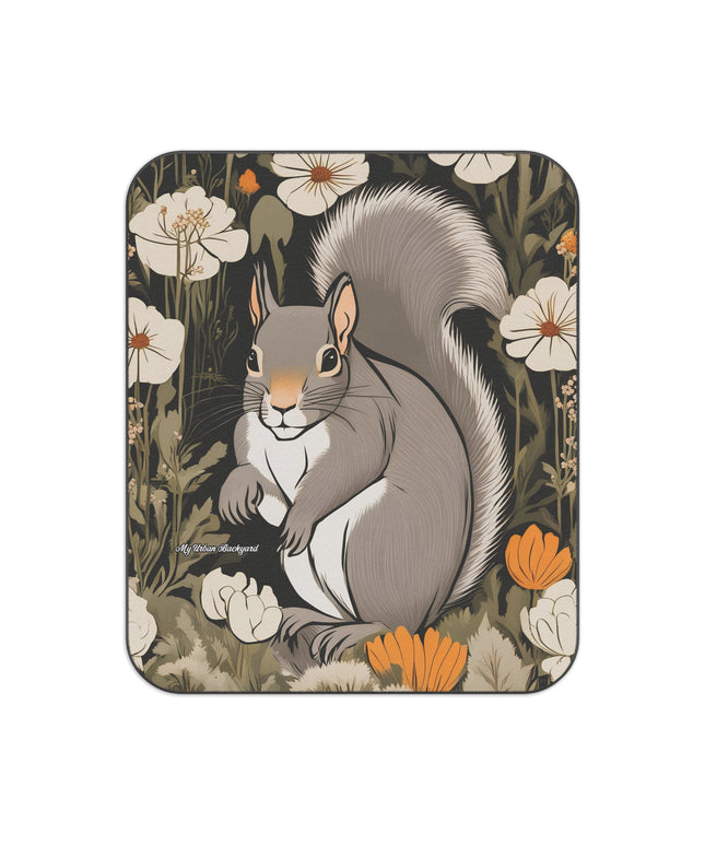 Whimsical Squirrel Picnic Blanket - Perfect for Outdoor Adventures, 51" × 61"