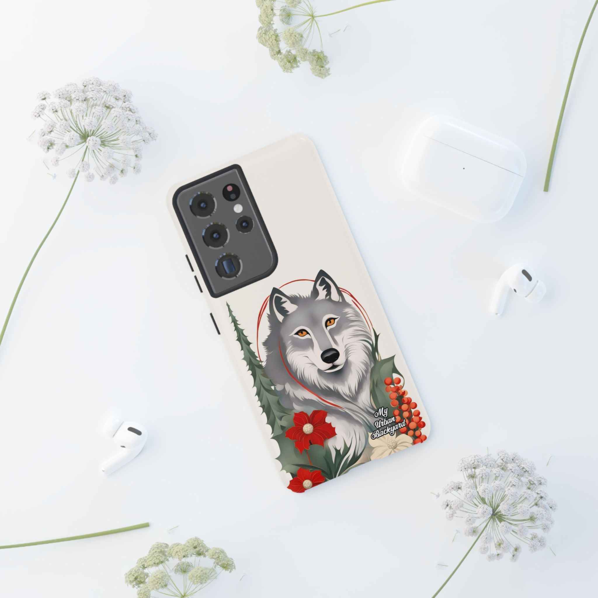 Winter Wolf, Cell Phone Case - Apple, Samsung, Google Pixel